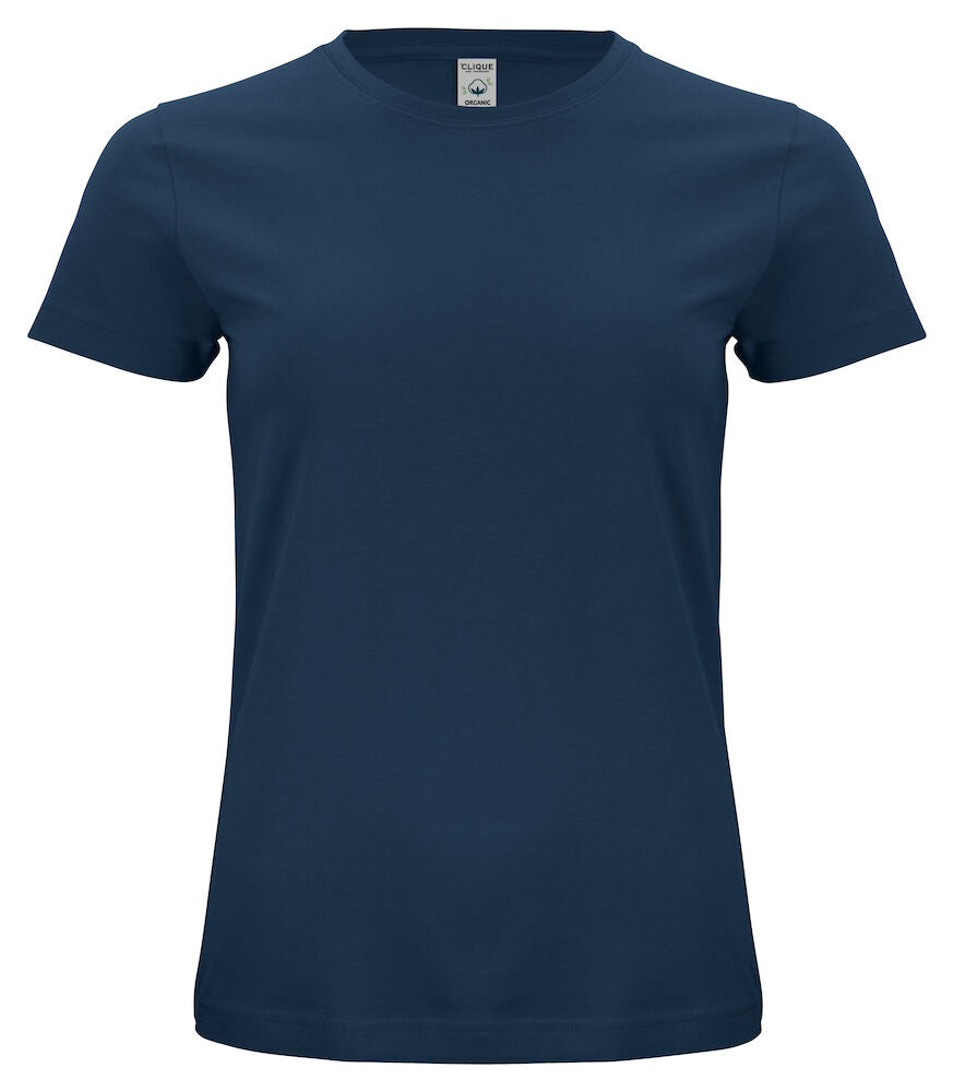 Clique Classic Organic Cotton Ladies T-Shirt | Pre-Shrunk | Super Soft | 12 Colours | XS-2XL - Tee Shirt - Logo Free Clothing