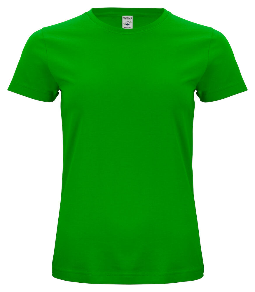Clique Classic Organic Cotton Ladies T-Shirt | Pre-Shrunk | Super Soft | 12 Colours | XS-2XL - Tee Shirt - Logo Free Clothing