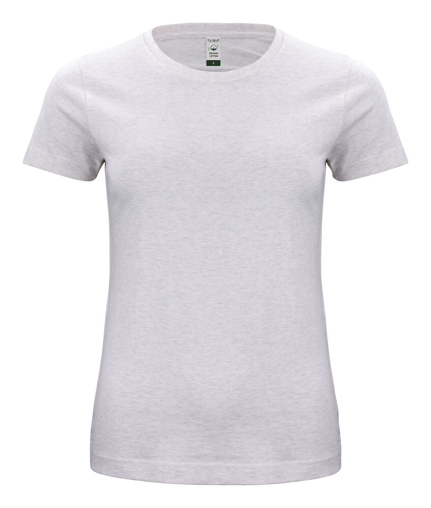 Clique Classic Organic Cotton Ladies T-Shirt | Pre-Shrunk | Super Soft | 12 Colours | XS-2XL - Tee Shirt - Logo Free Clothing