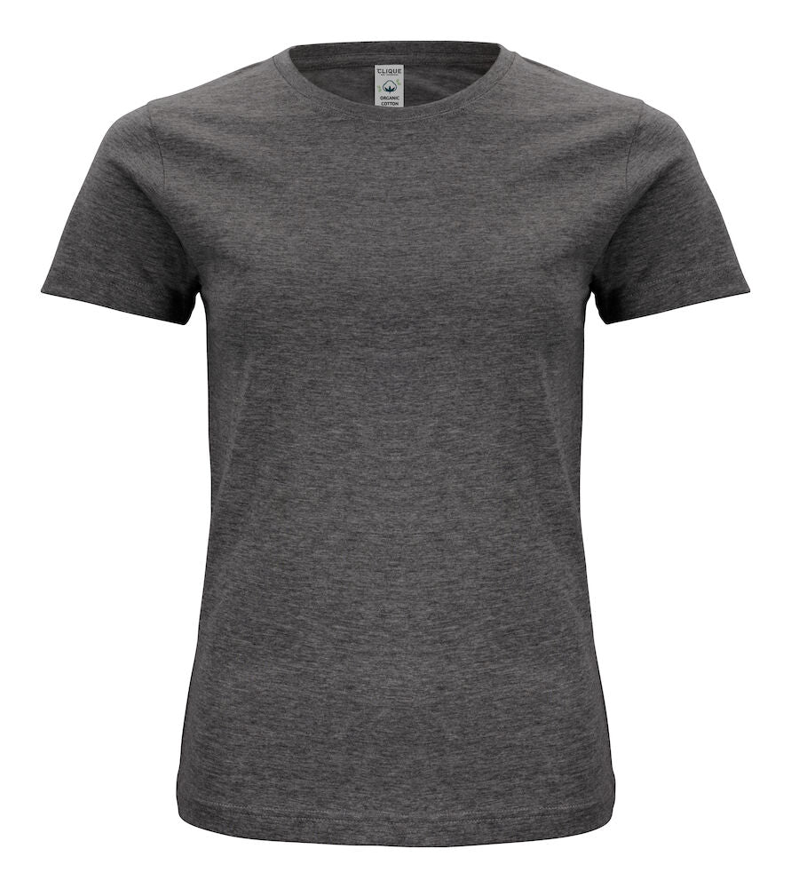 Clique Classic Organic Cotton Ladies T-Shirt | Pre-Shrunk | Super Soft | 12 Colours | XS-2XL - Tee Shirt - Logo Free Clothing