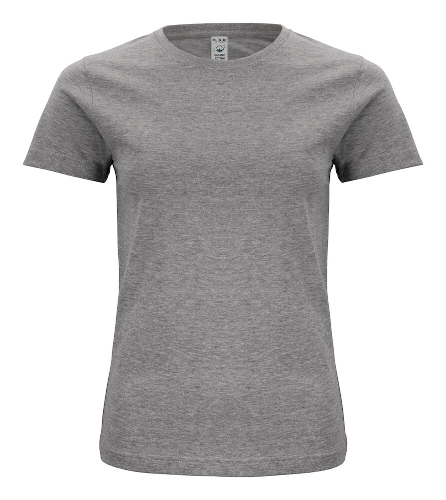 Clique Classic Organic Cotton Ladies T-Shirt | Pre-Shrunk | Super Soft | 12 Colours | XS-2XL - Tee Shirt - Logo Free Clothing
