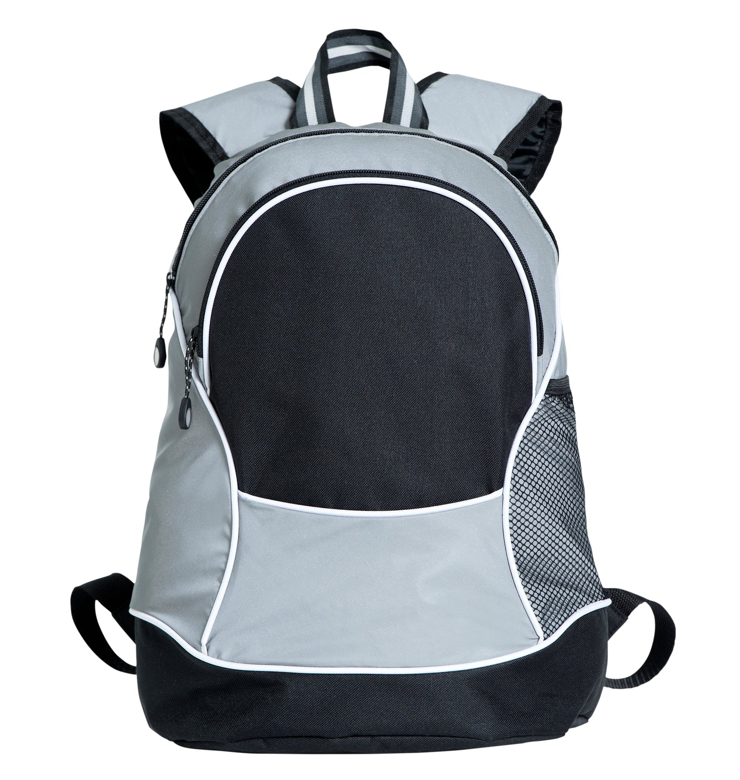 Clique Reflective Backpack | Two Zipped Compartments | 21 Litre Rucksack | Mesh Pocket | Reflective Panels
