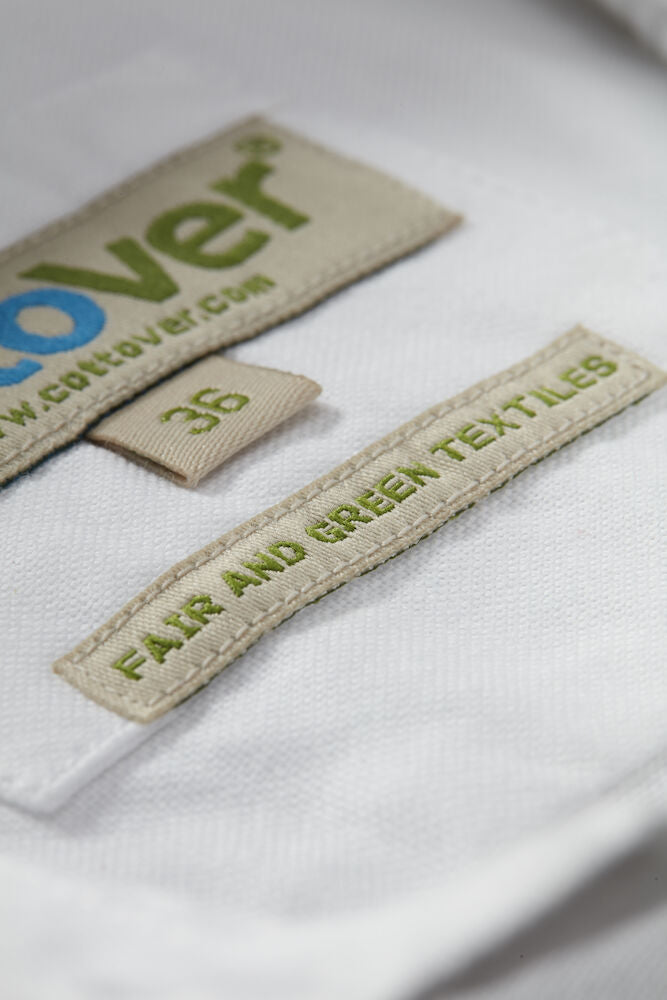 Cottover Oxford Shirt | Ladies Fit | GOTS Organic Cotton | Fairtrade | 2 Colours | XS-3XL - Shirt - Logo Free Clothing