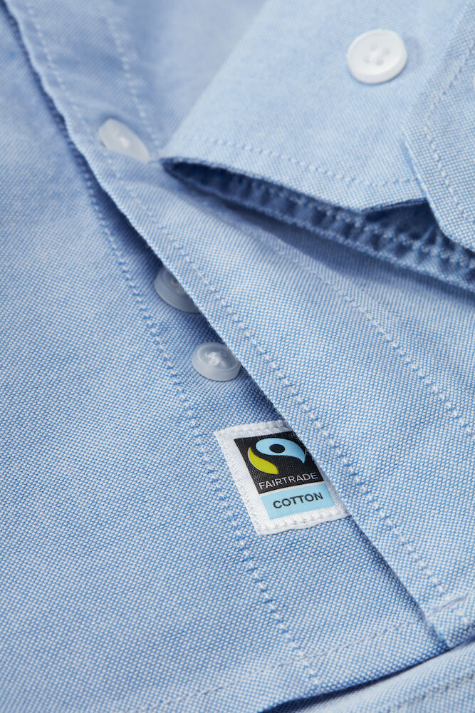 Cottover Oxford Shirt | Mens Slim Fit | GOTS Organic Cotton | Fairtrade | 2 Colours | XS-3XL - Shirt - Logo Free Clothing
