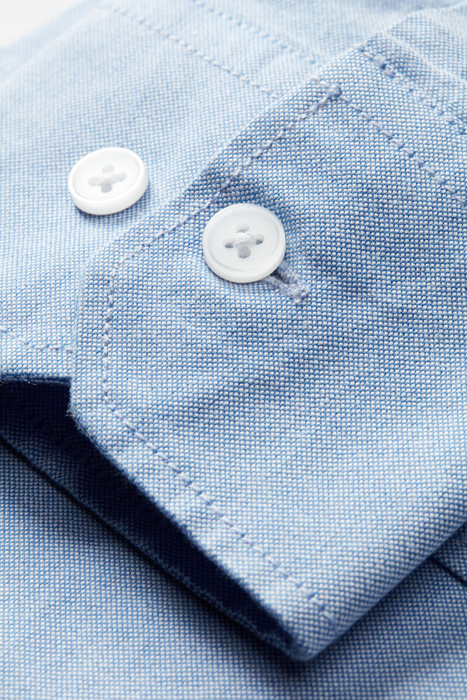Cottover Oxford Shirt | Mens Slim Fit | GOTS Organic Cotton | Fairtrade | 2 Colours | XS-3XL - Shirt - Logo Free Clothing