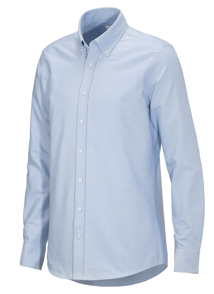 Cottover Oxford Shirt | Mens Slim Fit | GOTS Organic Cotton | Fairtrade | 2 Colours | XS-3XL - Shirt - Logo Free Clothing