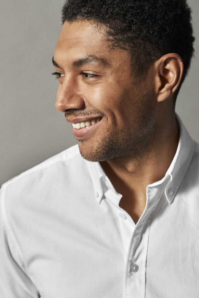 Cottover Oxford Shirt | Mens Slim Fit | GOTS Organic Cotton | Fairtrade | 2 Colours | XS-3XL - Shirt - Logo Free Clothing