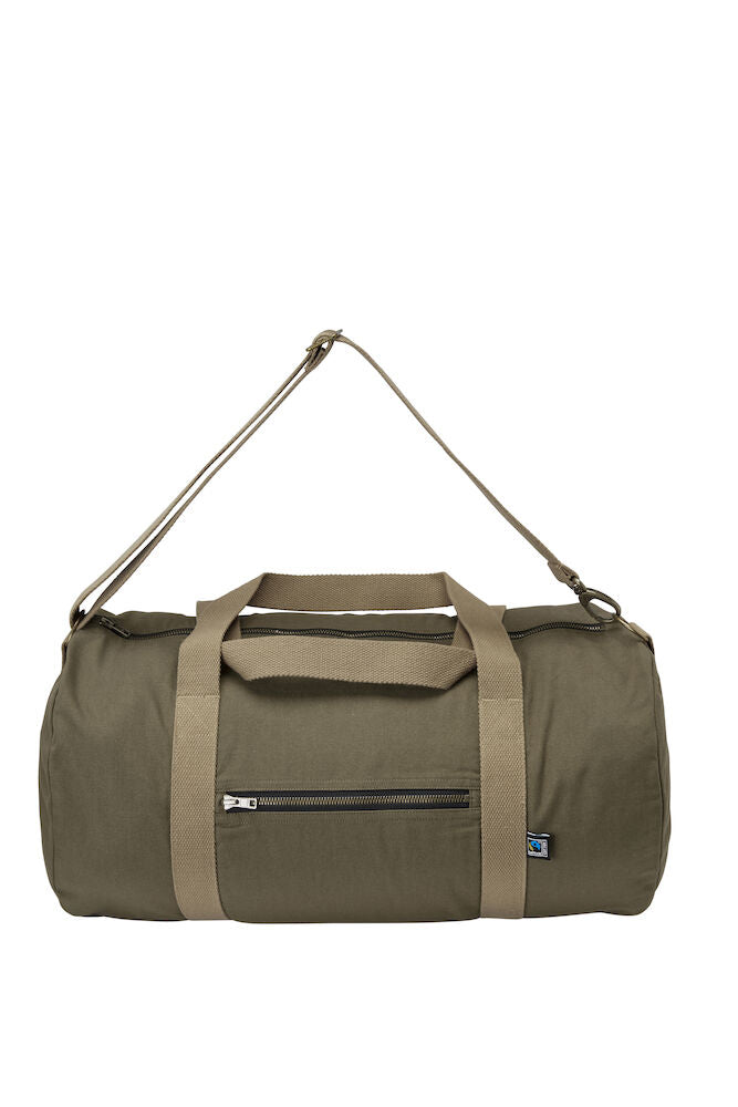 Cottover Canvas Duffle Bag | Fairtrade Organic Cotton Holdall | GOTS | Weekend Bag | 2 Colours - Bag - Logo Free Clothing