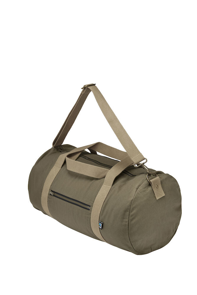 Cottover Canvas Duffle Bag | Fairtrade Organic Cotton Holdall | GOTS | Weekend Bag | 2 Colours - Bag - Logo Free Clothing