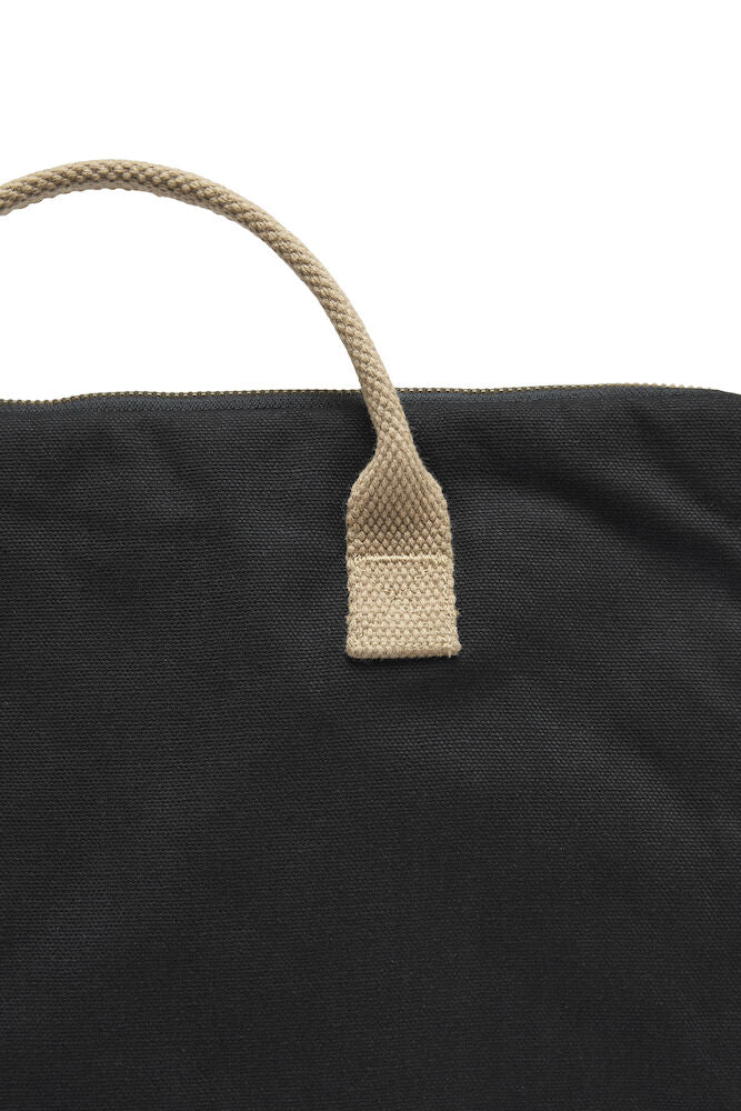 Cottover Padded Canvas Laptop Bag | GOTS Organic Cotton | Fairtrade Computer Bag | 2 Colours - Bag - Logo Free Clothing