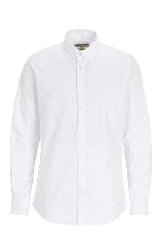 Cottover Oxford Shirt | Mens Comfort Fit | GOTS Organic Cotton | Fairtrade | 2 Colours | XS-3XL - Shirt - Logo Free Clothing