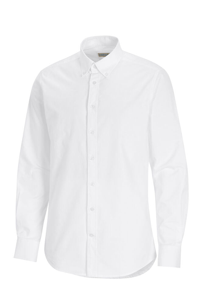 Cottover Oxford Shirt | Mens Comfort Fit | GOTS Organic Cotton | Fairtrade | 2 Colours | XS-3XL - Shirt - Logo Free Clothing