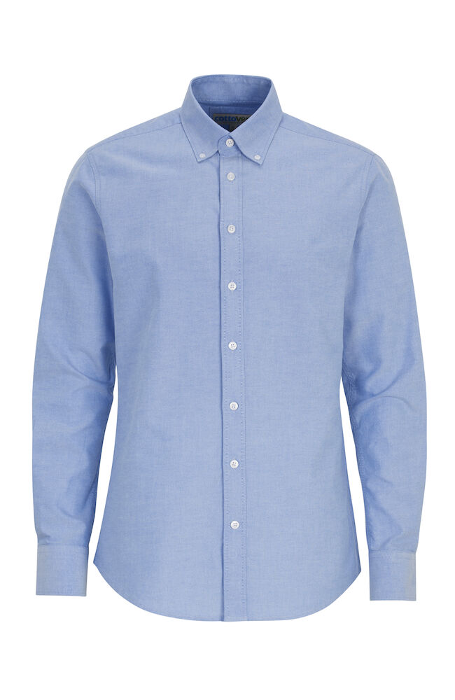 Cottover Oxford Shirt | Mens Comfort Fit | GOTS Organic Cotton | Fairtrade | 2 Colours | XS-3XL - Shirt - Logo Free Clothing