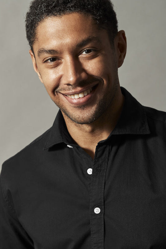 Cottover Twill Shirt | Mens Slim Fit | GOTS | Organic Cotton | Fairtrade | 4 Colours | XS-3XL - Shirt - Logo Free Clothing