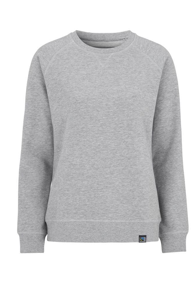 Cottover Ladies Heavyweight Crewneck Sweatshirt | GOTS Organic Cotton | 3 Colours | XS-2XL - Sweatshirt - Logo Free Clothing