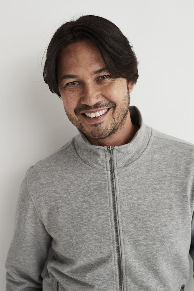 Cottover Mens Heavyweight Zip-Up Sweatshirt | GOTS | French Terry Organic Cotton | S-4XL - Sweatshirt - Logo Free Clothing