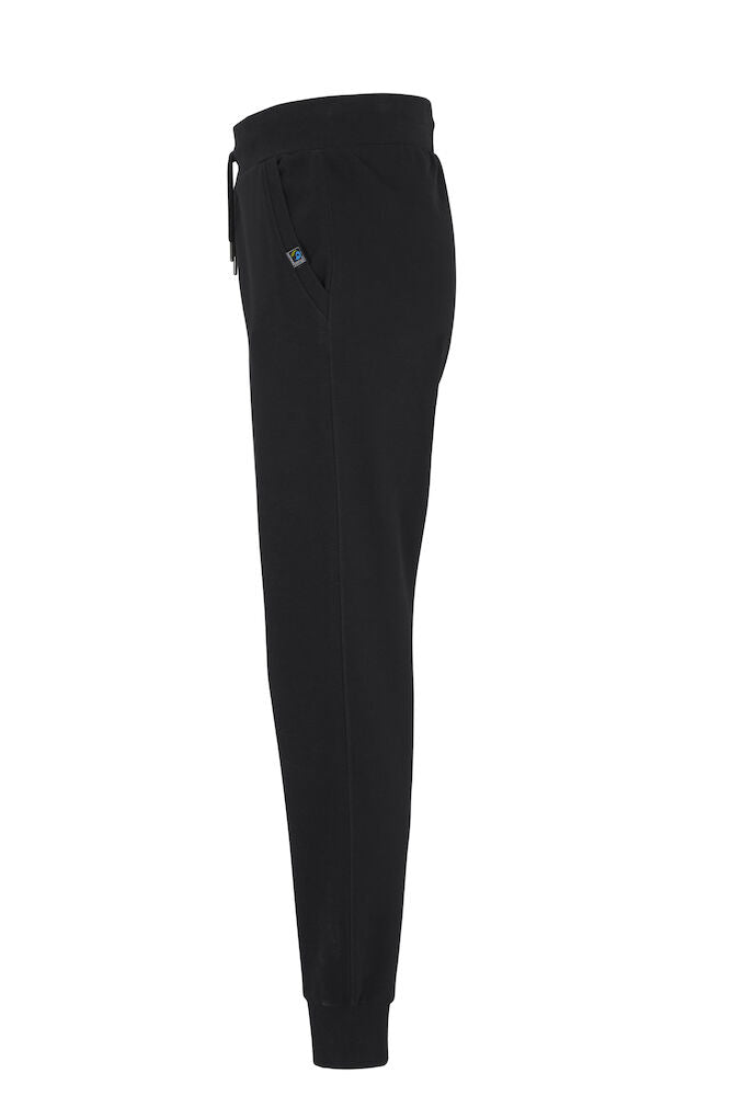 Cottover Ladies Heavyweight Joggers | Lounge Wear | GOTS Organic Cotton | Grey or Black | XS-2XL - Trousers - Logo Free Clothing