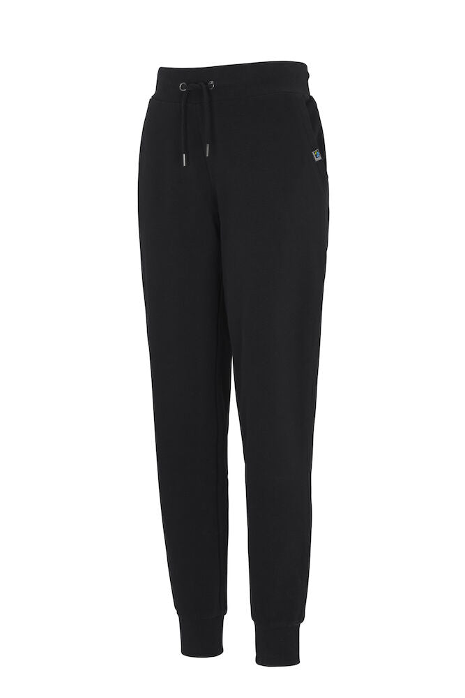Cottover Ladies Heavyweight Joggers | Lounge Wear | GOTS Organic Cotton | Grey or Black | XS-2XL - Trousers - Logo Free Clothing