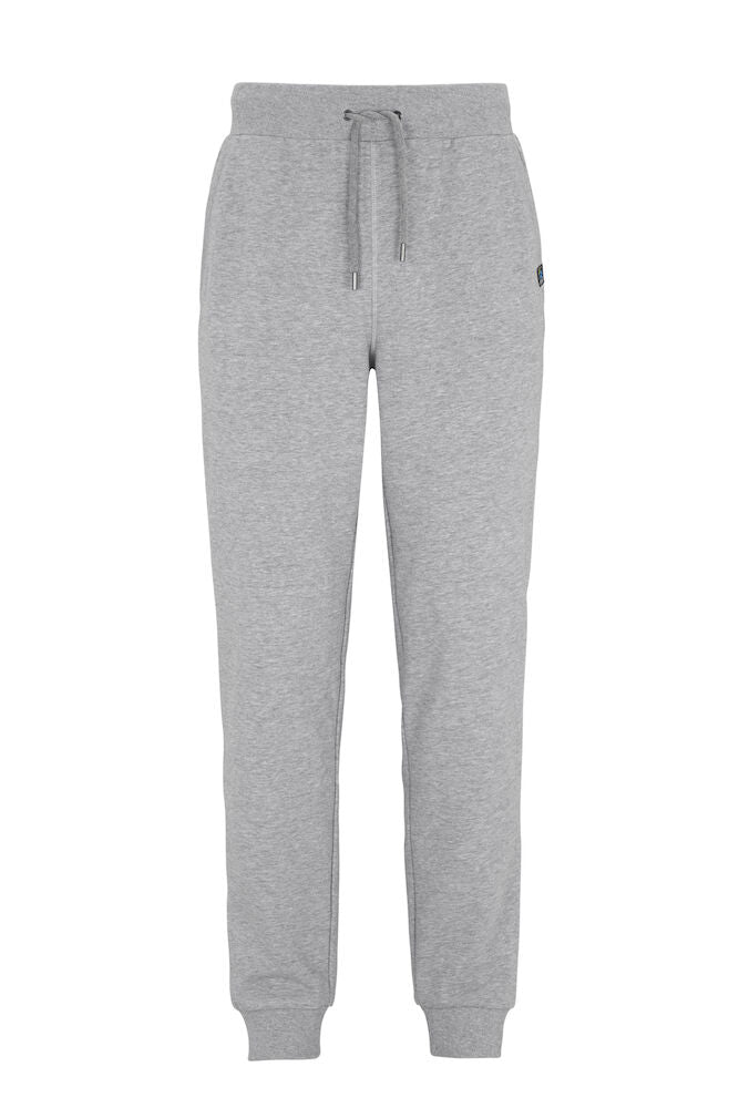 Cottover Mens Heavyweight Joggers | Lounge Wear | GOTS Organic Cotton | Grey or Black | S-4XL - Trousers - Logo Free Clothing