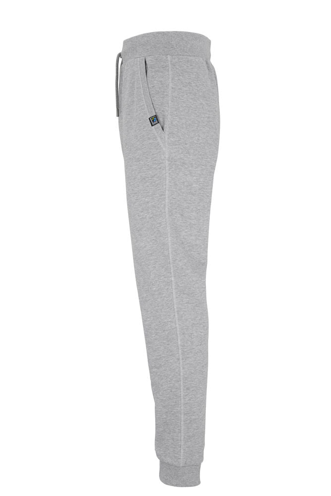 Cottover Mens Heavyweight Joggers | Lounge Wear | GOTS Organic Cotton | Grey or Black | S-4XL - Trousers - Logo Free Clothing