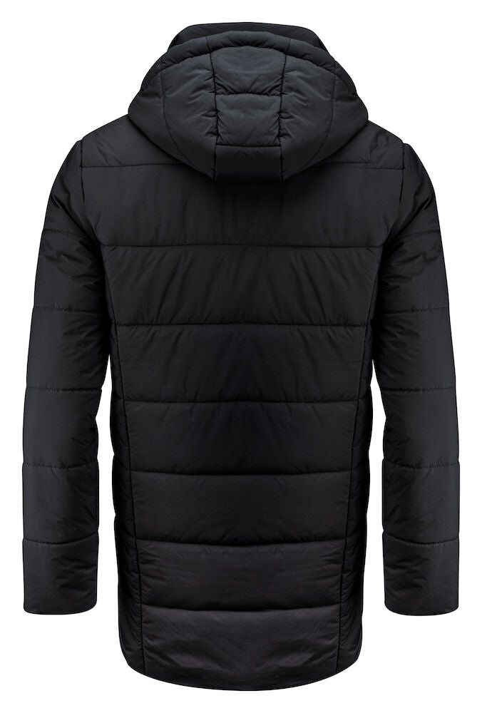 James Harvest Nordmont Mens Padded Winter Coat | Recycled | Navy or Black | S-3XL - Winter Jacket - Logo Free Clothing