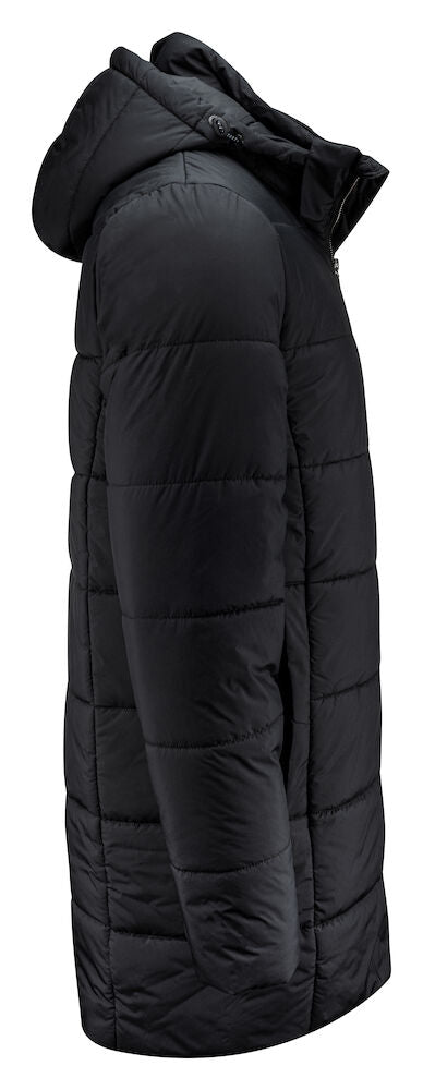 James Harvest Nordmont Mens Padded Winter Coat | Recycled | Navy or Black | S-3XL - Winter Jacket - Logo Free Clothing