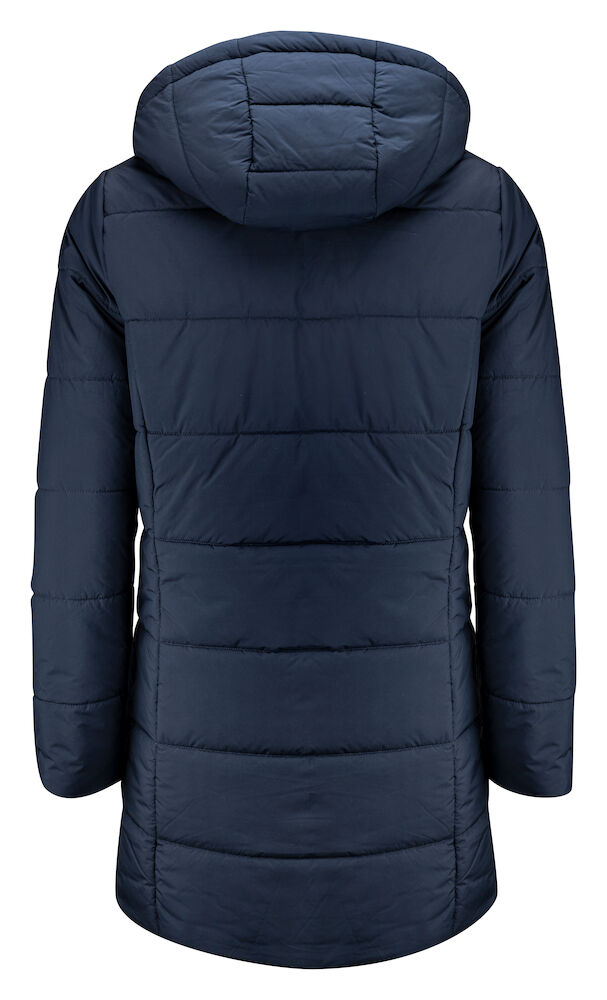 James Harvest Nordmont Ladies Padded Winter Coat | Recycled | Navy or Black | XS-2XL - Winter Jacket - Logo Free Clothing
