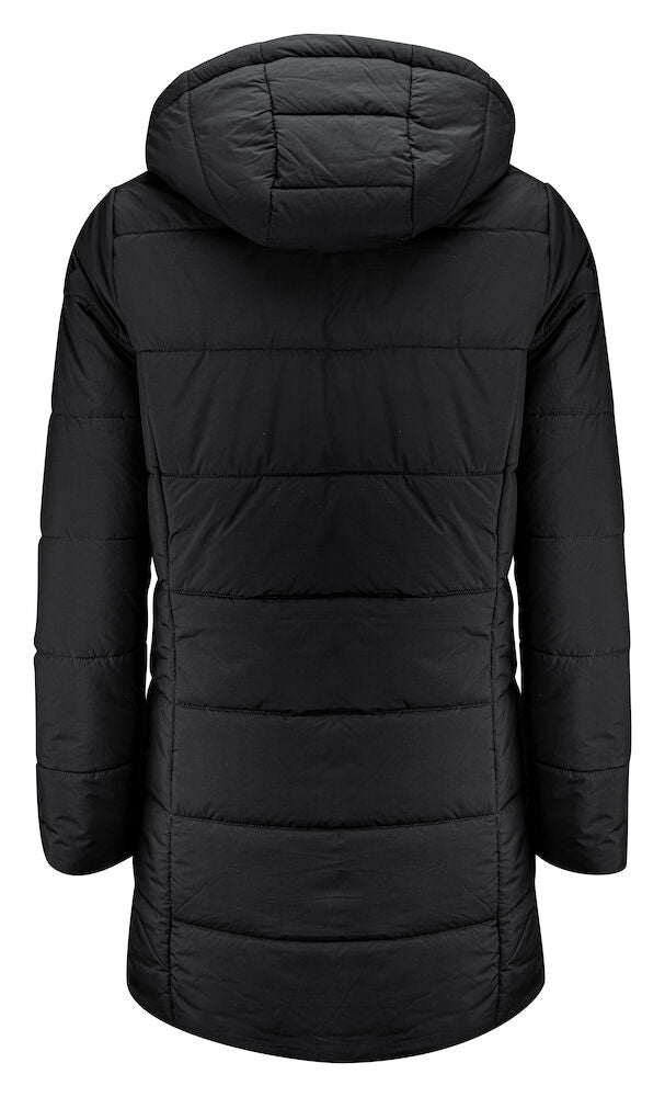 James Harvest Nordmont Ladies Padded Winter Coat | Recycled | Navy or Black | XS-2XL - Winter Jacket - Logo Free Clothing
