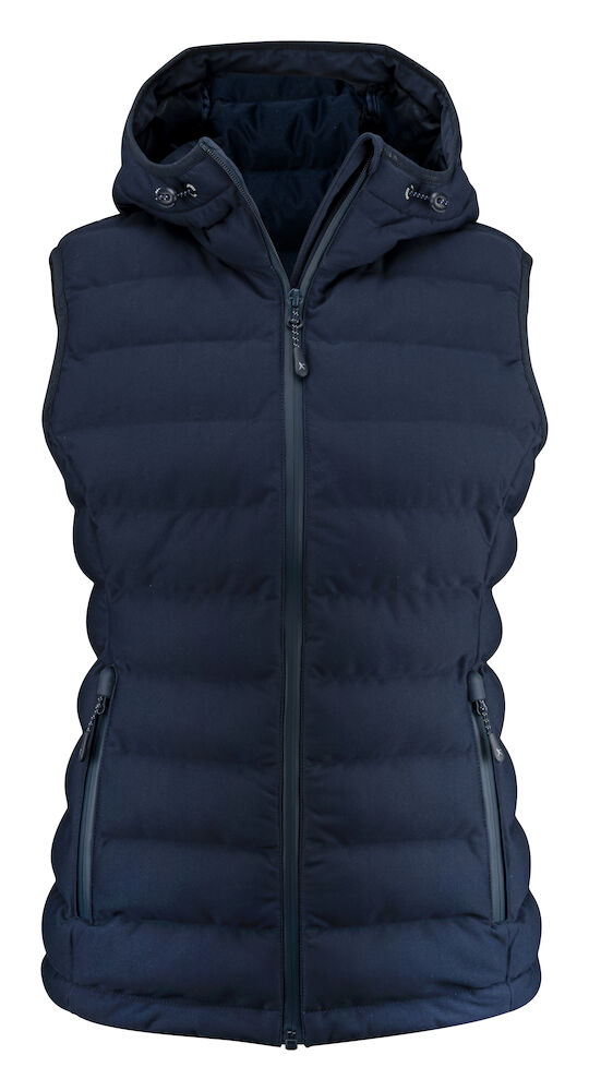 James Harvest Woodlake Ladies Padded Gilet | Waterproof Body Warmer | Sustainable | 3 Colours | XS-2XL - Gilet - Logo Free Clothing