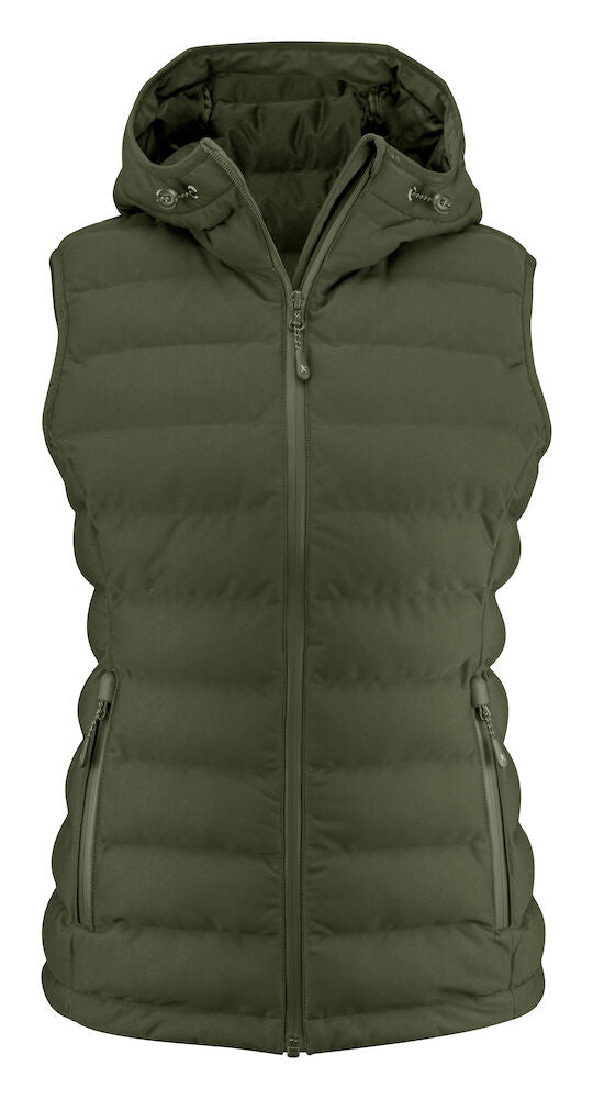 James Harvest Woodlake Ladies Padded Gilet | Waterproof Body Warmer | Sustainable | 3 Colours | XS-2XL - Gilet - Logo Free Clothing