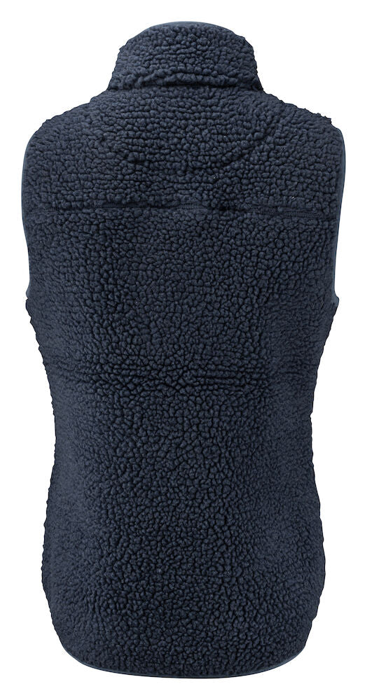 James Harvest Kingsley Ladies Sherpa Fleece Gilet | Super Heavyweight Body Warmer | 3 Colours | XS-2XL - Gilet - Logo Free Clothing