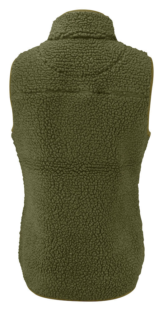James Harvest Kingsley Ladies Sherpa Fleece Gilet | Super Heavyweight Body Warmer | 3 Colours | XS-2XL - Gilet - Logo Free Clothing