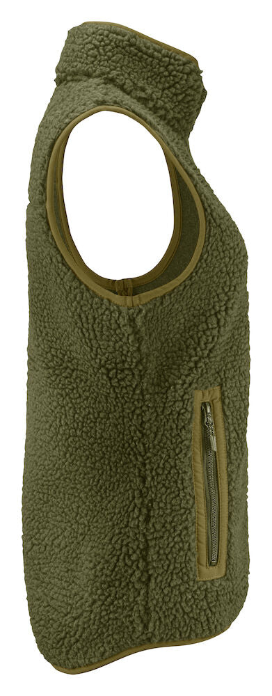 James Harvest Kingsley Ladies Sherpa Fleece Gilet | Super Heavyweight Body Warmer | 3 Colours | XS-2XL - Gilet - Logo Free Clothing