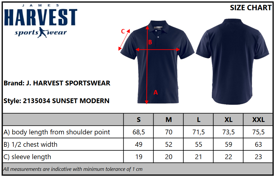 James Harvest Sunset Mens Polo Shirt | Slim Fit | Cotton With Lycra® | 8 Colours | S-2XL