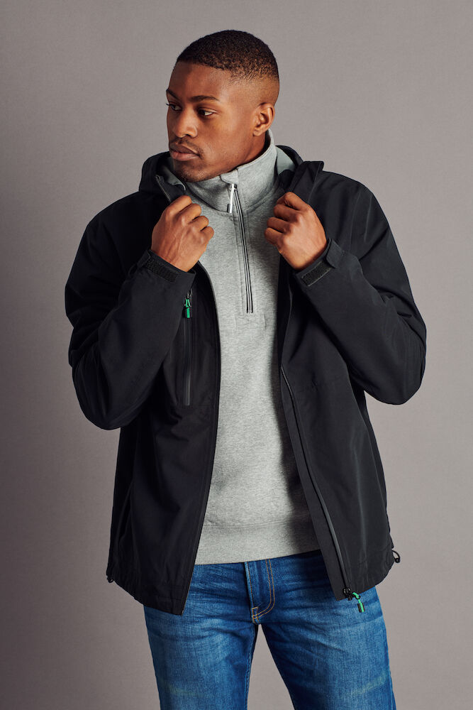 James Harvest Hiker Mens Jacket | Hooded | Waterproof | Recycled | 7 Colours | S-5XL - Summer Jacket - Logo Free Clothing