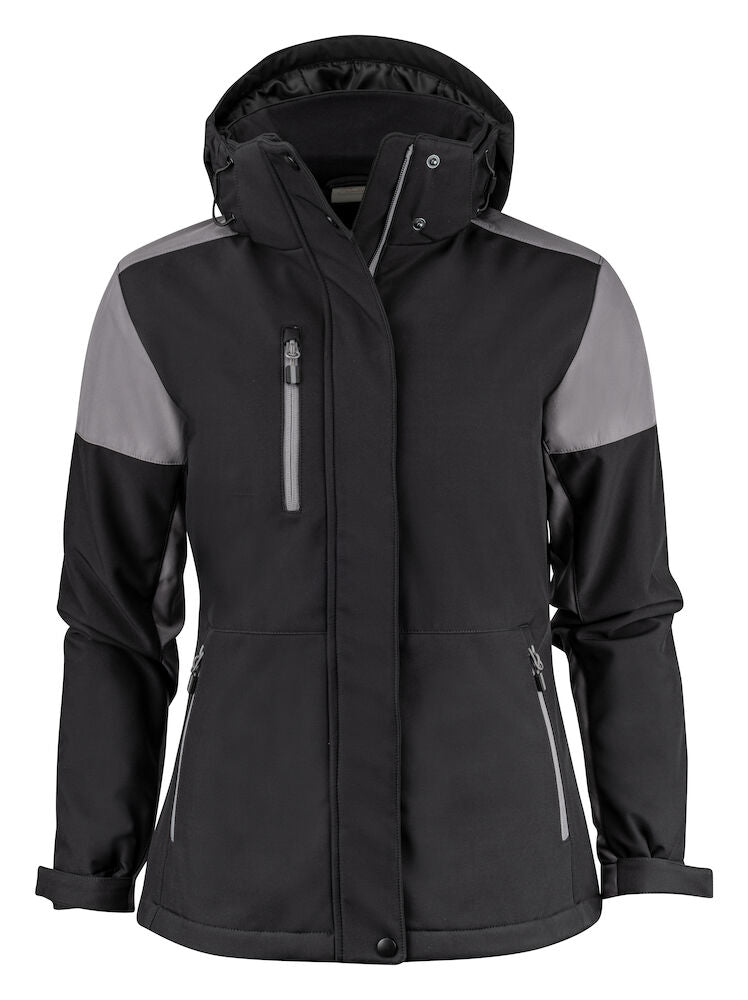 James Harvest Prime Ladies Padded Softshell Coat | Recycled | Sustainable | 6 Colours | XS-2XL - Winter Jacket - Logo Free Clothing