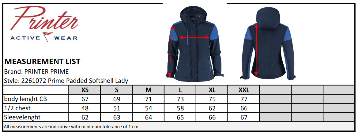 James Harvest Prime Ladies Padded Softshell Coat | Recycled | Sustainable | 6 Colours | XS-2XL - Winter Jacket - Logo Free Clothing