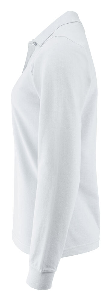 James Harvest Surf Pro Ladies Polo Shirt | Long Sleeve | Organic | Recycled | 7 Colours | XS-2XL - Polo Shirt - Logo Free Clothing