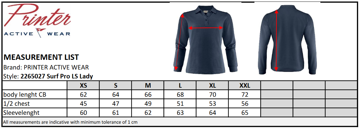 James Harvest Surf Pro Ladies Polo Shirt | Long Sleeve | Organic | Recycled | 7 Colours | XS-2XL - Polo Shirt - Logo Free Clothing