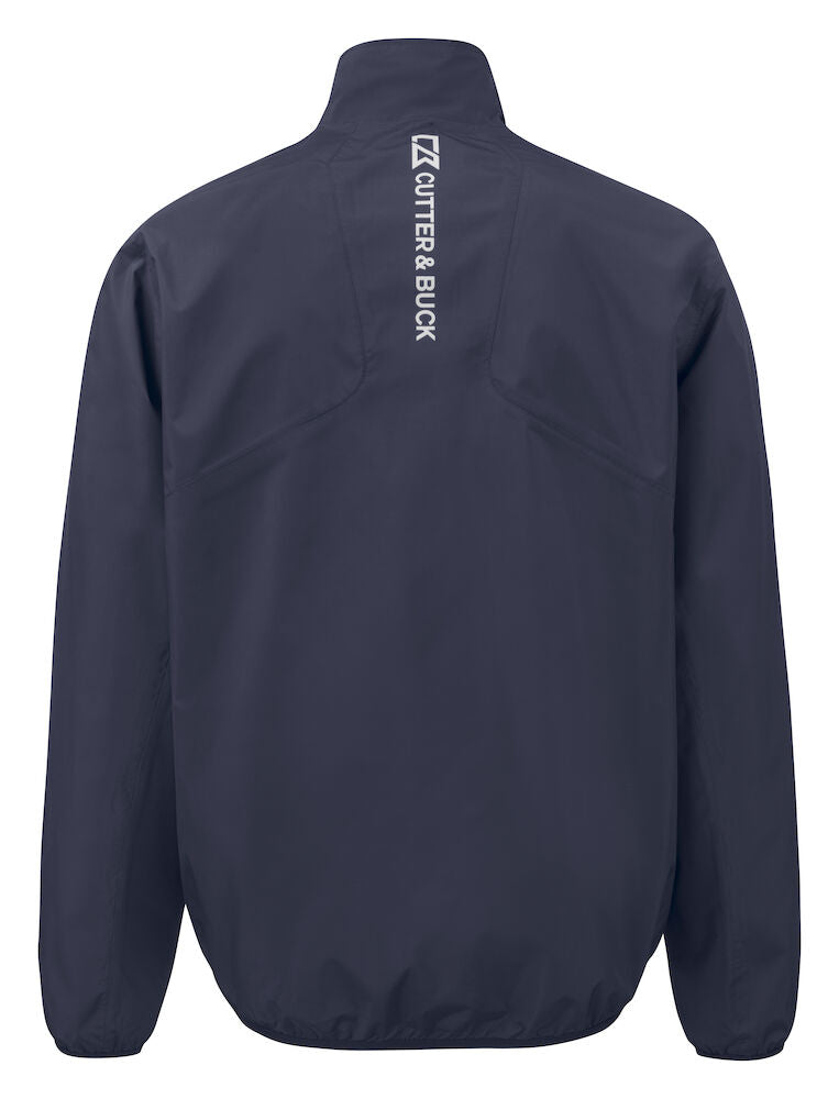 Cutter & Buck La Push Men's Rain Jacket | Lightweight Waterproof | Black or Hi Vis | S-4XL
