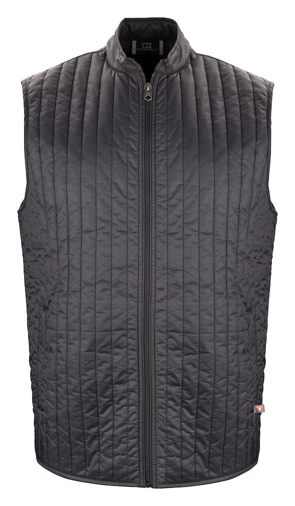 Cutter & Buck Ozette Men's Padded Body Warmer | Lightweight | Quilted | Navy/Black | S-4XL