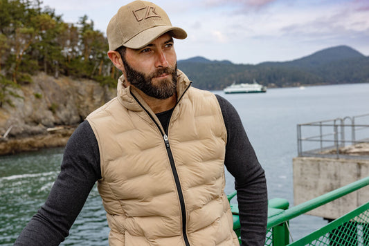 Cutter & Buck Baker Men's Padded Body Warmer | Lightweight | Stretch | 4 Colours | S-4XL