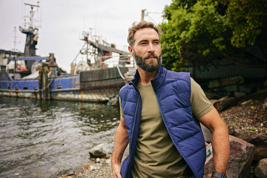 Cutter & Buck Oak Harbor Men's Hybrid Body Warmer | Quilted Body | 3 Colours | S-4XL