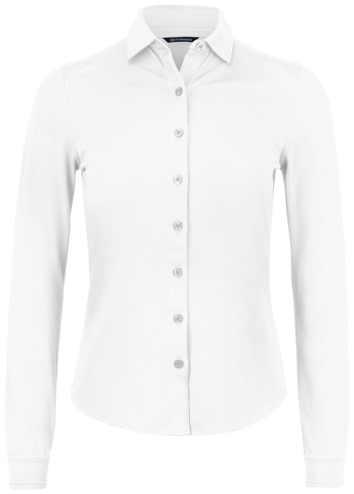 Cutter & Buck Advantage Ladies Shirt | Long Sleeve | Breathable | Stretch | 7 Colours | XS-2XL