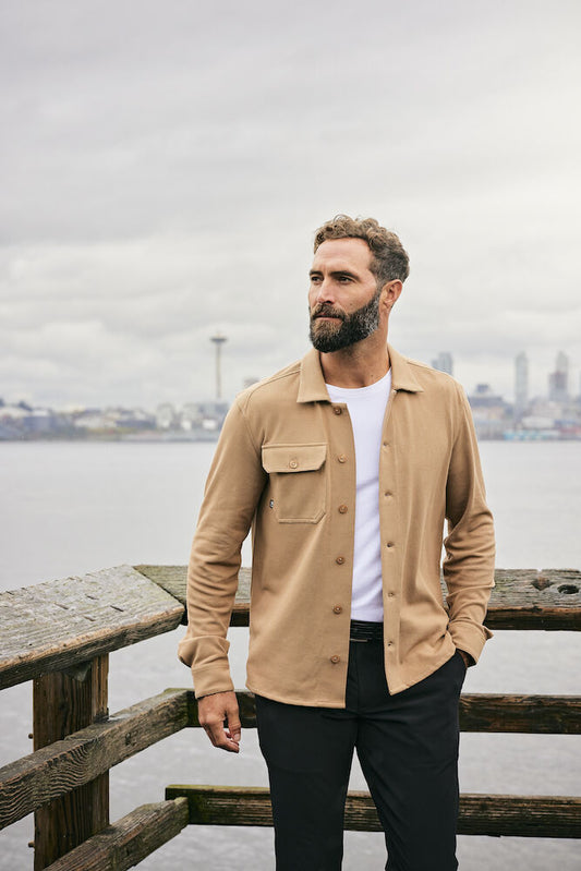 Cutter & Buck | Advantage Leisure Shirt Men | Logo Free Clothing