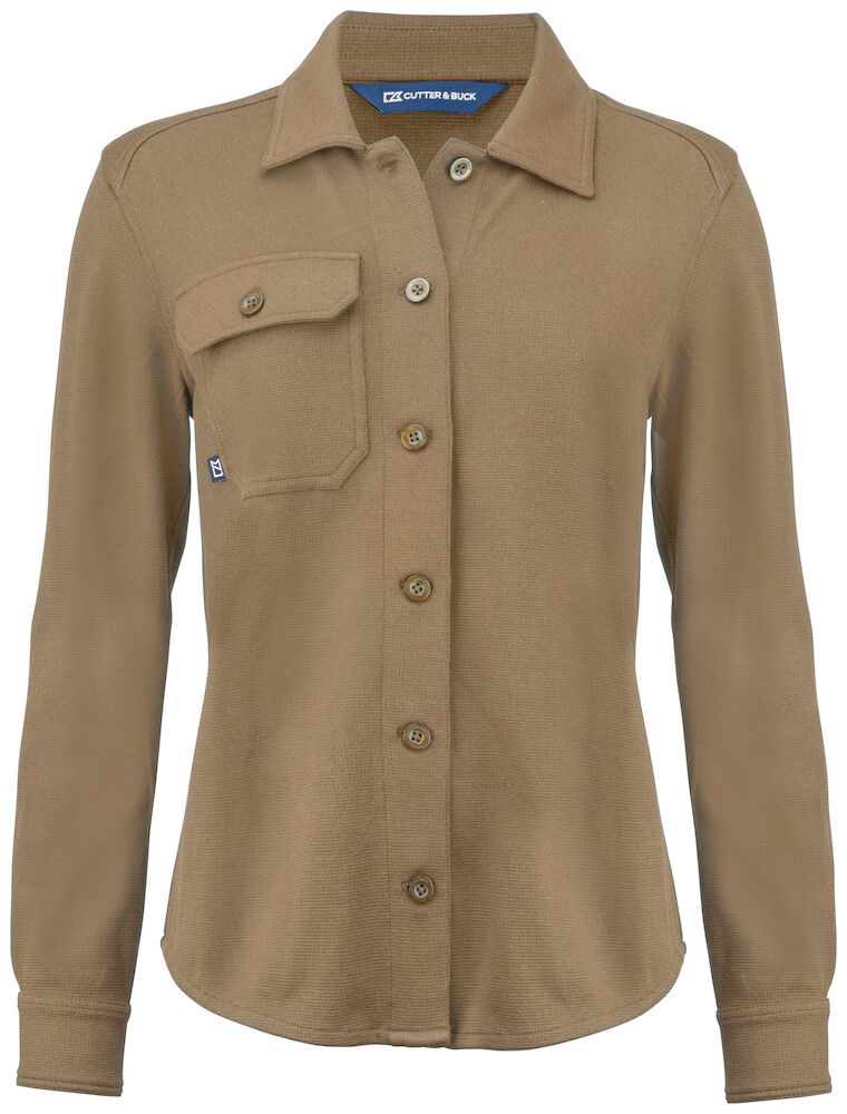 Cutter & Buck Advantage Ladies Leisure Shirt | Long Sleeve | Relaxed Fit | 4 Colours | XS-2XL