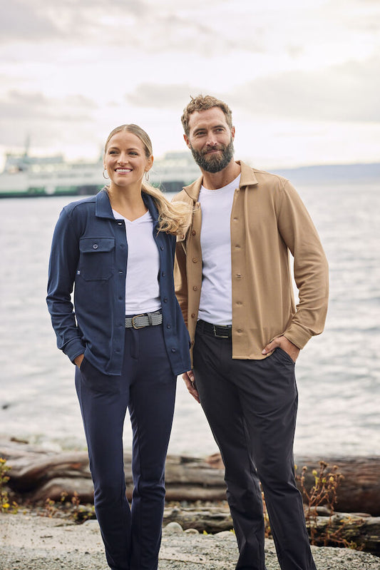 Cutter & Buck Advantage Men's Leisure Shirt | Long Sleeve | Relaxed Fit | 4 Colours | S-4XL