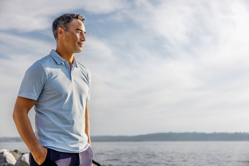 Cutter & Buck Oceanside Stretch Mens Polo Shirt | Soft Cotton Stretch | 8 Colours | S-4XL