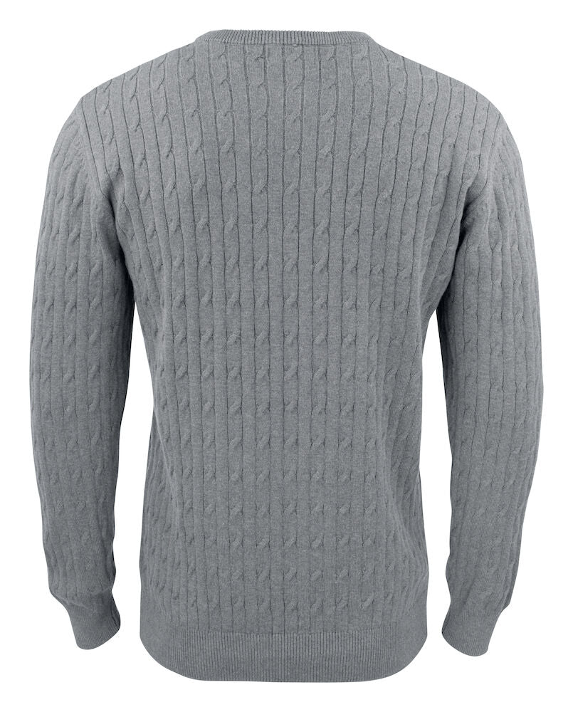 Cutter & Buck Blakely Men's Crewneck Knitwear | Cable Knit Cotton Jumper | 4 Colours | S-4XL