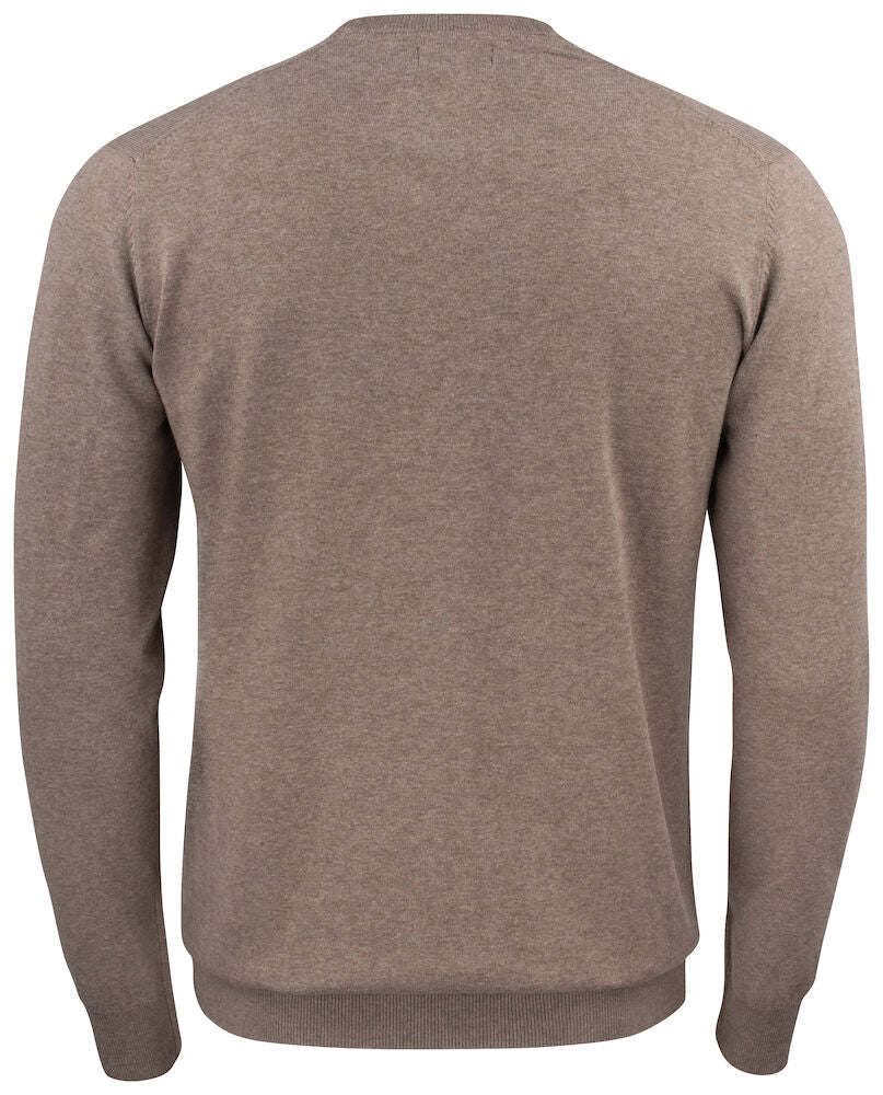 Cutter & Buck Oakville Men's V-Neck Jumper | Soft Cotton-Rich Knitwear | 6 Colours | S-4XL